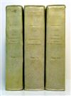 MORRONA, ALESSANDRO DA. Pisa illustrata nelle Arti del Disegno . . . Seconda Edizione. 3 vols. 1812. With 2 15th-century engravings.